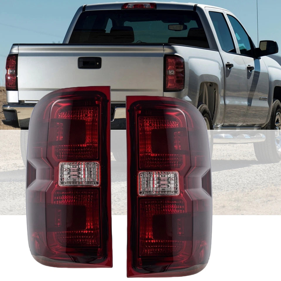 Tail lights for chevy silverado gmc sierra 1500 2500HD 3500HD 2015-2019 Foto 1 de 4