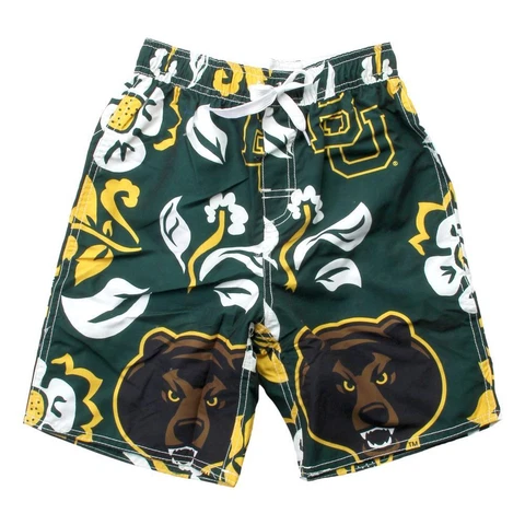 Youth Baylor University Bears Swim Trunks Boys Floral Swim Shorts Cover