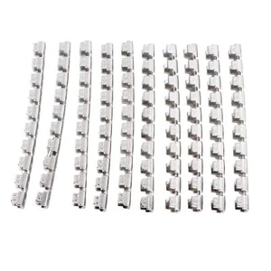 10 X Terminal Fixed Bridge FBI10 12 Ni Plated DIN Rail Terminal Block Wire Jumpe - Picture 1 of 22