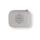 Pre-Personalised Travel Jewellery Box With Inspirational Sentiment