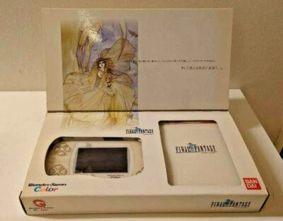 Wonder Swan Color Final Fantasy versión incluida cuerpo de juego portátil usado Bandai Foto 1 de 4