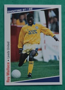 SHOOTING STARS 1991-92  RAY WALLACE - LEEDS UNITED  No 102