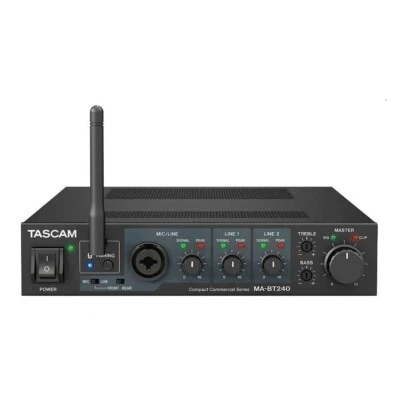 TASCAM MA-BT240 Professional Install 1/2 Rackspace Bluetooth Amplifier - Image 1 of 4