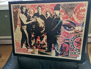Stampa Shepard Fairey FIRMATA E NUMERATA RARA 2011 - Foto 1 di 6