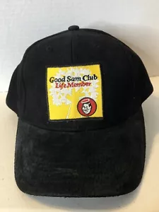 Gorra Good Sam Club Life Member talla única para hombre correa trasera gamuza negra de colección nueva en caja - Imagen 1 de 3
