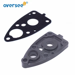 6E0-45321-01-5B Water Pump Plate + 6E0-45315-A0 PACKIN For Yamaha Outboard 4-5HP - Bild 1 von 7