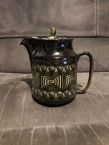 Vintage Sylvac Coffee Pot Jug 4106  - Dark Brown - Excellent Condition - Picture 1 of 6