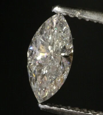 Natural Clarity Enhanced marquise fancy cut loose diamond I1 I 1.02ct Carat  - Image 1 of 4