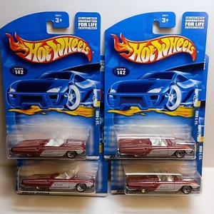 2001 Hot Wheels '63 T-Bird #142 - Lot of 4 - Picture 1 of 7