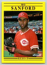 1991 Fleer Update #U-86 Mo Sanford