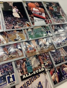 1994-95 Collector's Choice Silver Signature Insert Cards - Pick From List 