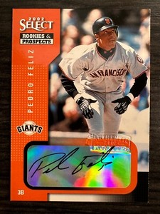 Pedro Feliz AUTOGRAPH ROOKIE 2002 Donruss Rookies & Prospects #79  -0053