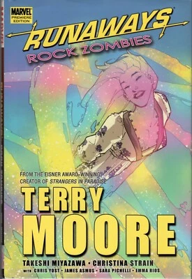 RUNAWAYS: ROCK ZOMBIES tapa dura Terry Moore primera impresión Marvel 2009 Foto 1 de 2