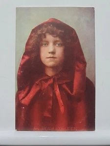 Vintage Postcard, An Irish Colleen (9G) - Picture 1 of 2