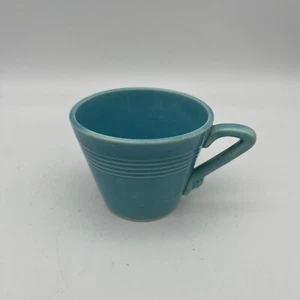 Harlequin Fiesta Demitasse Vintage Turquoise Teacup Fiesta HLC WV HTF @@RARE@@@@ - Picture 1 of 6