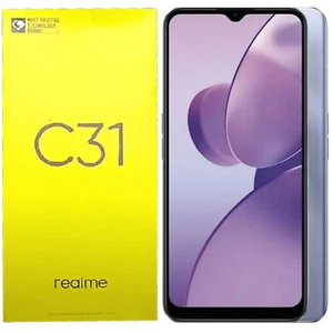 BNIB Realme C31 4G Light Silver 32GB + 3GB Dual-SIM Factory Unlocked OEM - Picture 1 of 1