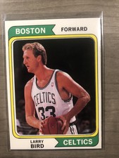Larry Bird Boston Celtic 1992 Baseball Card Price Guide Monthly #17