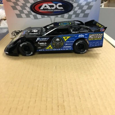 ADC 2022 Hot Rod Scott Bloomquist Dirt Draft 1/24 Pressofuso Auto Nib DB222M440 - Immagine 1 di 4