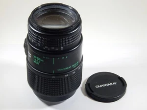 VINTAGE QUANTARAY MINOLTA AF/A TECH-10 MX AF 70-300MM f/4-5.6 MACRO ZOOM LENS - Picture 1 of 3