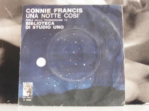 Connie Francis - Una Noche Así / El Primer Beso Y El Último 45 RPM 7" MGM TV - Bild 1 von 1
