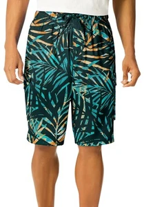 KingSize Men's Big & Tall 8" Flex Cargo Swim Trunks - Picture 1 of 16