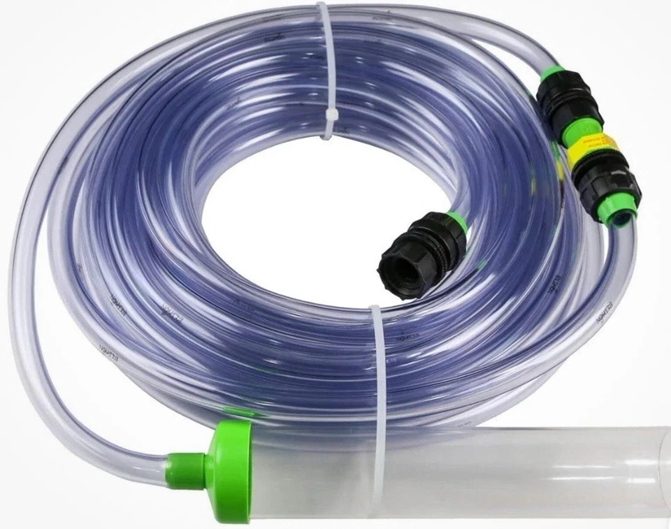 Python No Spill Clean and Fill Aquarium Maintenance System 50 Feet And Gloves - Image 1 of 4