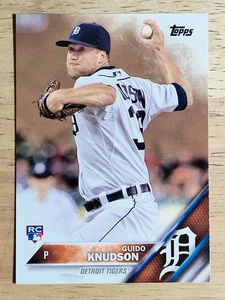 2016 Topps #490 Guido Knudson RC - Picture 1 of 2