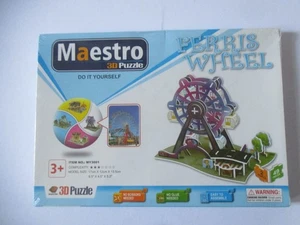 Ferris Wheel 49 Piece 3D Puzze From Mastro New Sealed and Unopened. - Picture 1 of 2