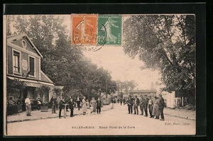 CPA Villeparisis, Rond Point de la Gare 1922 - Picture 1 of 2