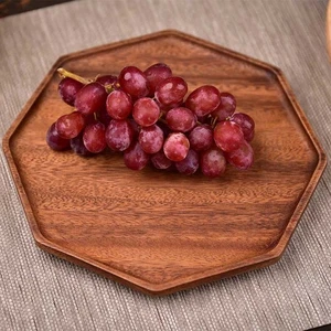 Tea Plate Natural Wood Environmental Protection Uniform Texture Odorless HG SP - Picture 1 of 22