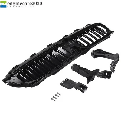 Rejilla de radiador superior delantera obturador de aire activo para BMW G20 G21 330i 330e 2019-22 Foto 1 de 4