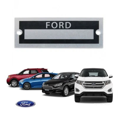 Placa de identificación etiqueta de datos de serie para Ford Mustang Windsor GT Thunderbird Bronco F-150 Foto 1 de 4