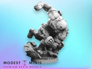 Zombie Bulldozer - 28mm + Resin Mini | Marvel Zombicide | Vaultz - Bild 1 von 2