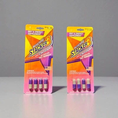 2 paquetes de suplementos dietéticos y energéticos quemador de grasa 8 cápsulas HA0230 Foto 1 de 2