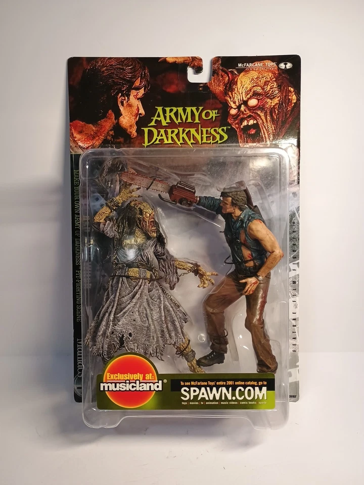 McFarlane Toys Movie Maniacs 4 Army of Darkness - Ash & Pit Witch 2001