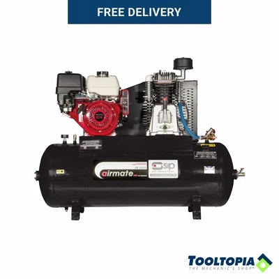 SIP Airmate Petrol Air Compressor Honda GX340 Engine 340cc 150L 150psi 35CFM - Image 1 of 2