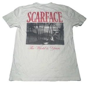 Hollister Men's Scarface The World is Yours Relaxed Graphic Tee Small T-Shirt XS - Picture 1 of 7
