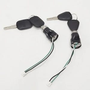 Electric Scooter Ignition Lock Replacement Key Compatible - Picture 1 of 15