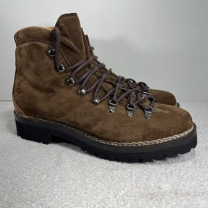 Ralph Lauren Purple Label Made in Italy Fidel Wandern Wildleder Leder Stiefel Gr. 10 - Bild 1 von 24