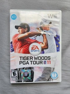 Tiger Woods PGA Tour 11 (Nintendo Wii, 2010) Completo con Manual PROBADO - Imagen 1 de 4