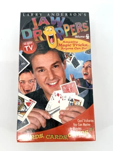 Larry Anderson's Jaw Droppers Vol 4 VHS Sealed NIP w/ Pack of Cards NOS VTG 2000 - Bild 1 von 5