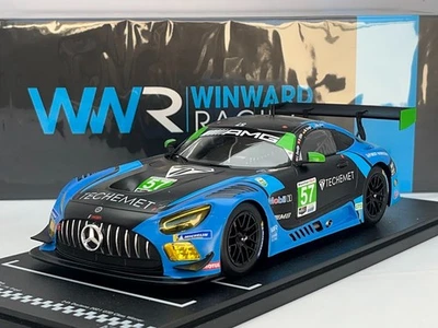 Mercedes AMG GT3 Vincitore GTD 24h Daytona 2021 #57 DTM Pressofuso Auto 1/18 - Immagine 1 di 4