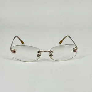 CHANEL Clear Lens Sunglasses 4002 Rimless Coco Mark Women's Eyewear Authentic - Picture 1 of 24