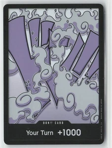 DON!! Card Monkey.D.Luffy Foil One Piece TCG Tin Pack Set Vol.1 Promo English - Picture 1 of 2