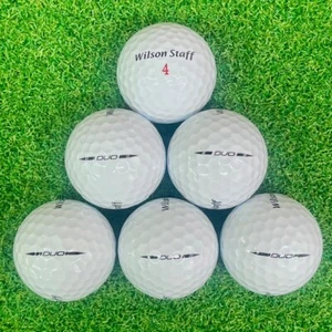 24 Wilson Staff Golf Balls Duo AAAAA 5A Mint Free Shipping Deal - Picture 1 of 6