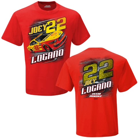Joey Logano 2020 Checkered Flag Sports #22 Shell/Pennzoil Camber Tee FREE Cover
