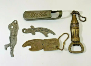 Coca Cola Getränke Cola Öffner 5er Set - Bild 1 von 7