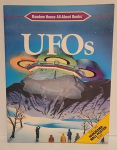 1987 "UFOs" Random House All-About Softcover Book w/ Original Wall Poster  - Bild 1 von 3