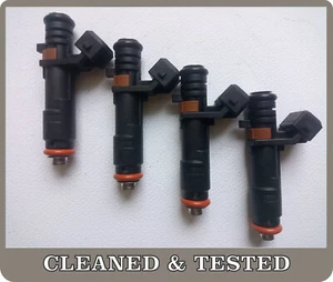 Injectors Renault Twingo II 1.2 8v Clio Kangoo  8200885283  H8200552714 set of 4 - Imagen 1 de 4