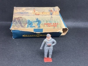 Deep Sea Diver And Box By Crescent (N yel 133) Both Need Restoring / Repair - Picture 1 of 13